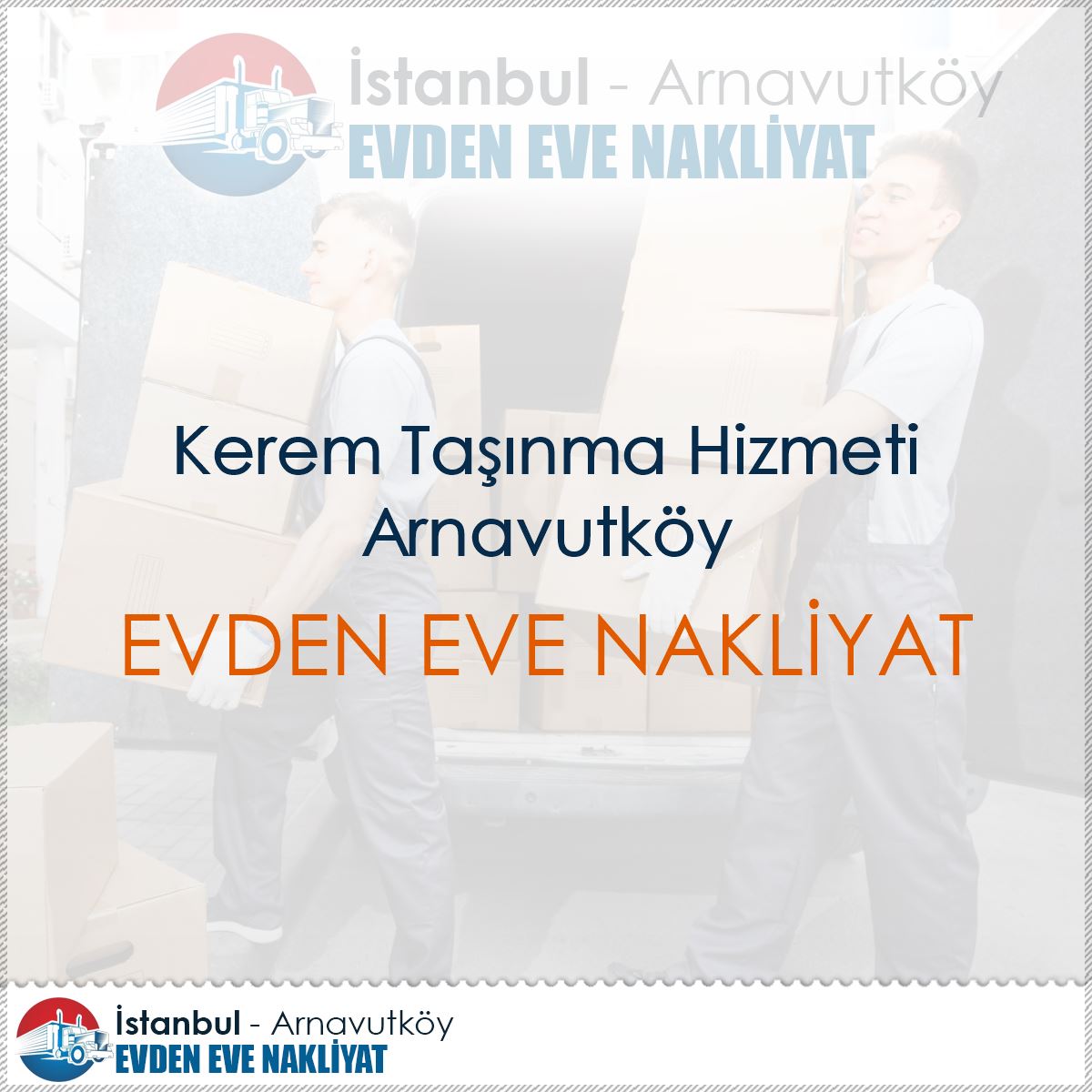 Kerem Taşınma Hizmeti : Kapak Görseli